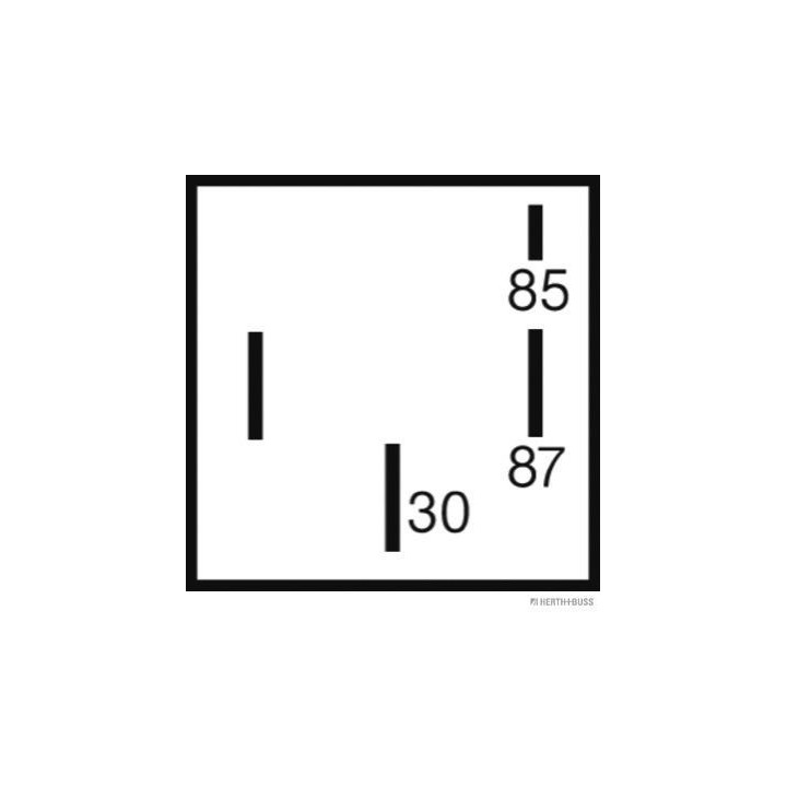 Relė, degalų siurblys HERTH+BUSS ELPARTS 75613186