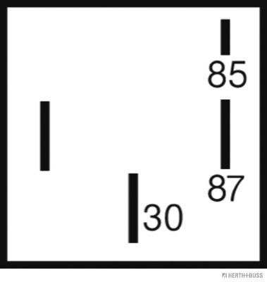 Relė, degalų siurblys HERTH+BUSS ELPARTS 75613186