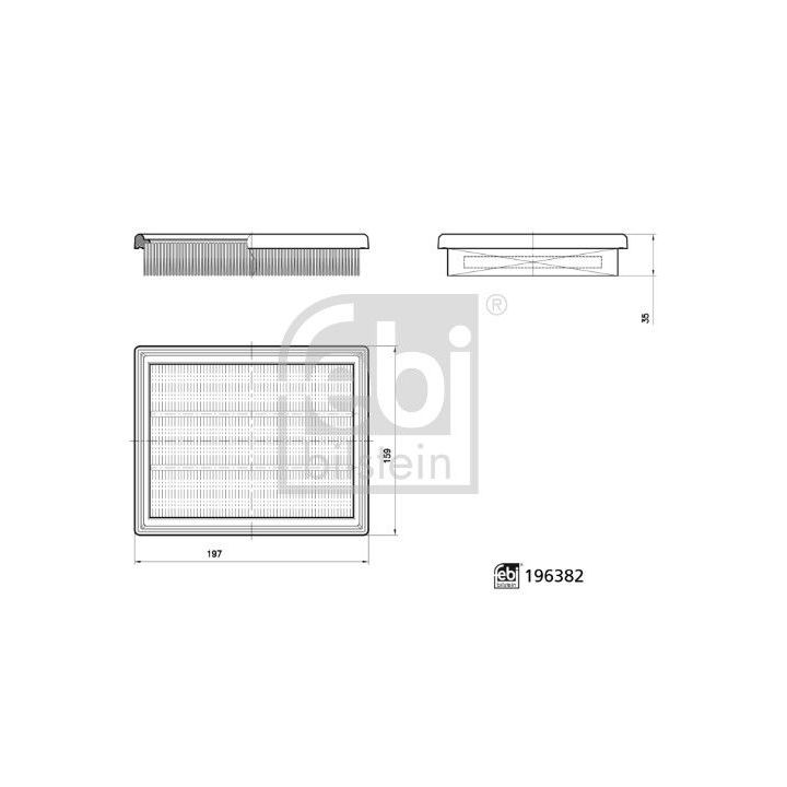 Oro filtras FEBI BILSTEIN 196382