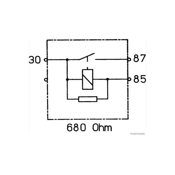 Relė, degalų siurblys HERTH+BUSS ELPARTS 75613186