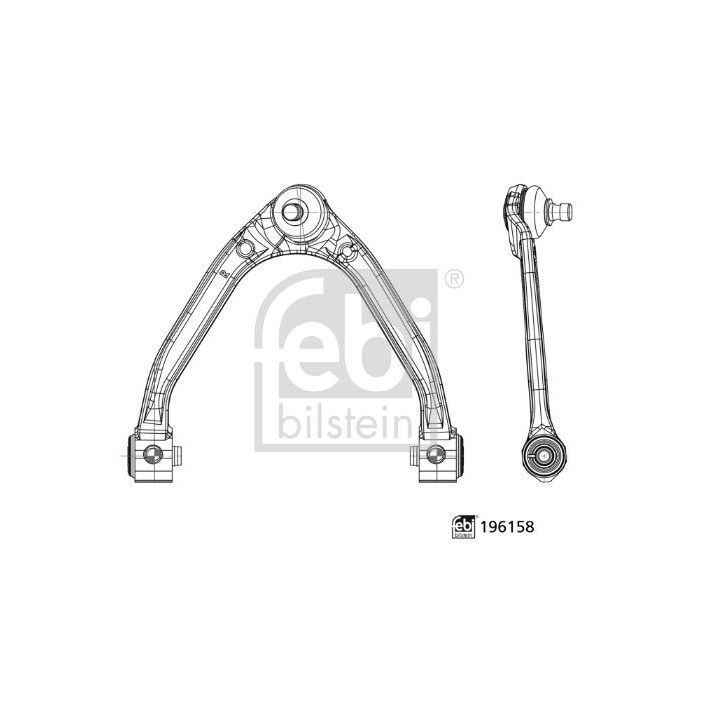 Vikšro valdymo svirtis FEBI BILSTEIN 196158