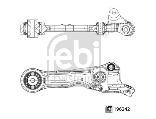 Vikšro valdymo svirtis FEBI BILSTEIN 196242