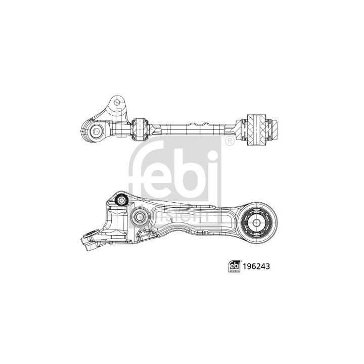 Vikšro valdymo svirtis FEBI BILSTEIN 196243