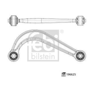 Vikšro valdymo svirtis FEBI BILSTEIN 196625
