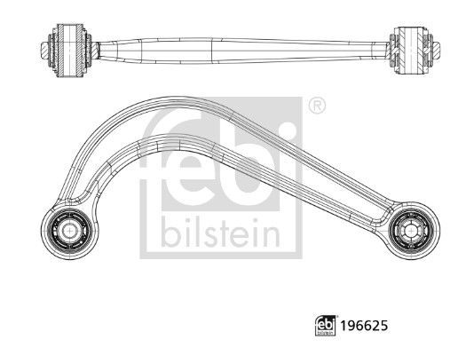Vikšro valdymo svirtis FEBI BILSTEIN 196625