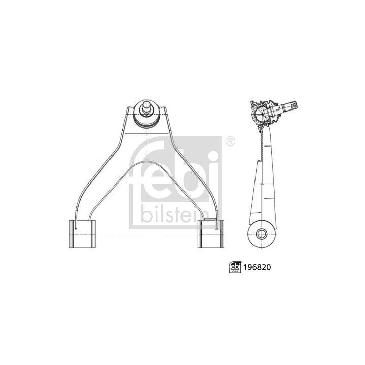 Vikšro valdymo svirtis FEBI BILSTEIN 196820