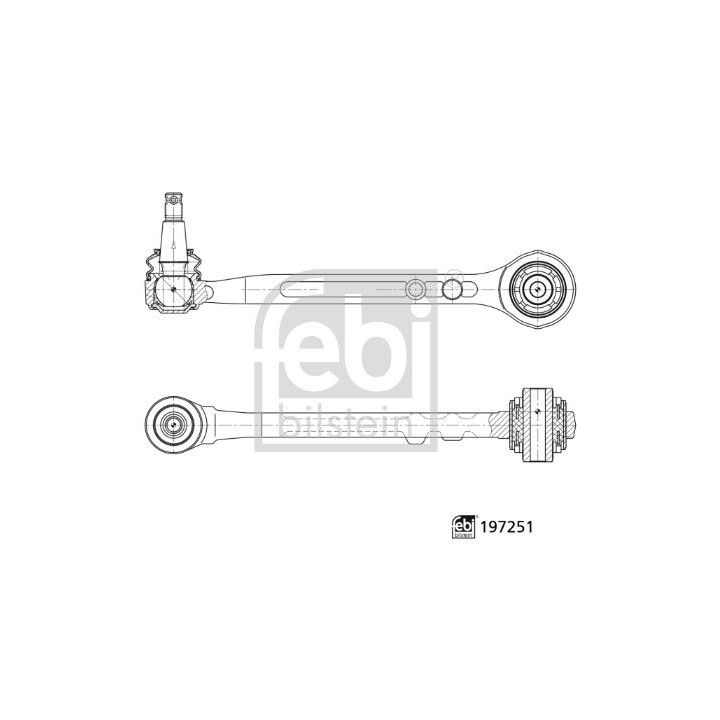 Vikšro valdymo svirtis FEBI BILSTEIN 197251