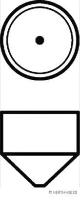 Lemputė, variklio skyriaus apšvietimas HERTH+BUSS ELPARTS 89901157