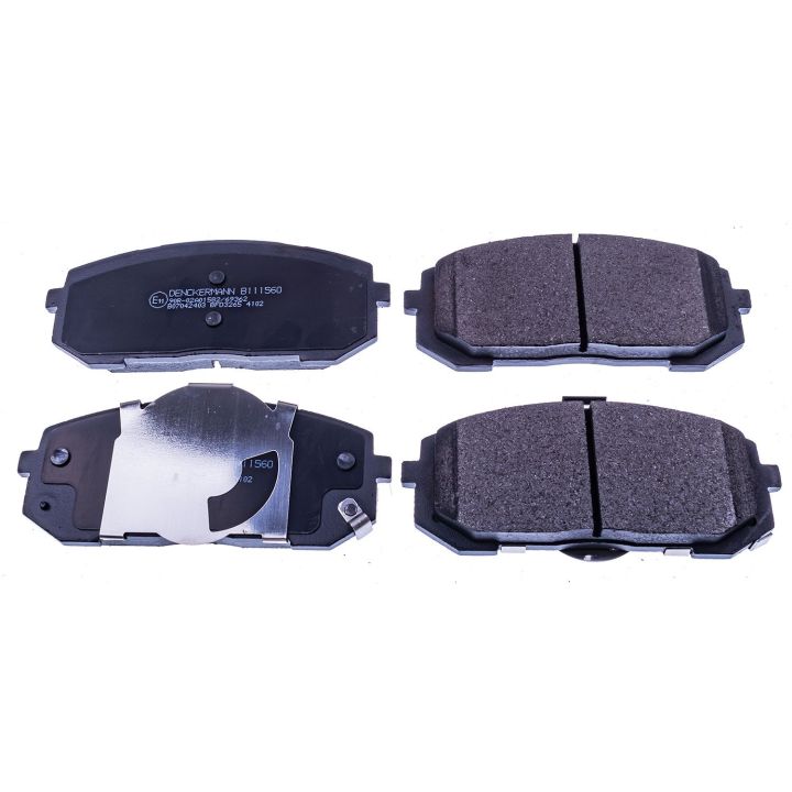 Stabdžių trinkelių rinkinys, diskinis stabdys DENCKERMANN B111560