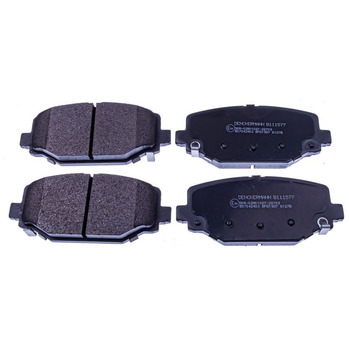 Stabdžių trinkelių rinkinys, diskinis stabdys DENCKERMANN B111577