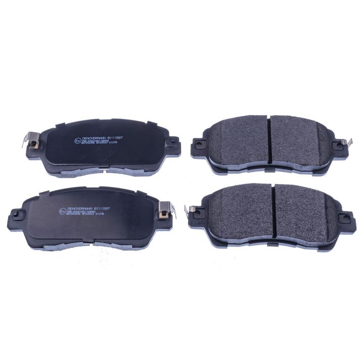 Stabdžių trinkelių rinkinys, diskinis stabdys DENCKERMANN B111587