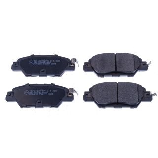 Stabdžių trinkelių rinkinys, diskinis stabdys DENCKERMANN B111588