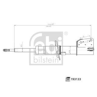 Amortizatorius FEBI BILSTEIN 193133