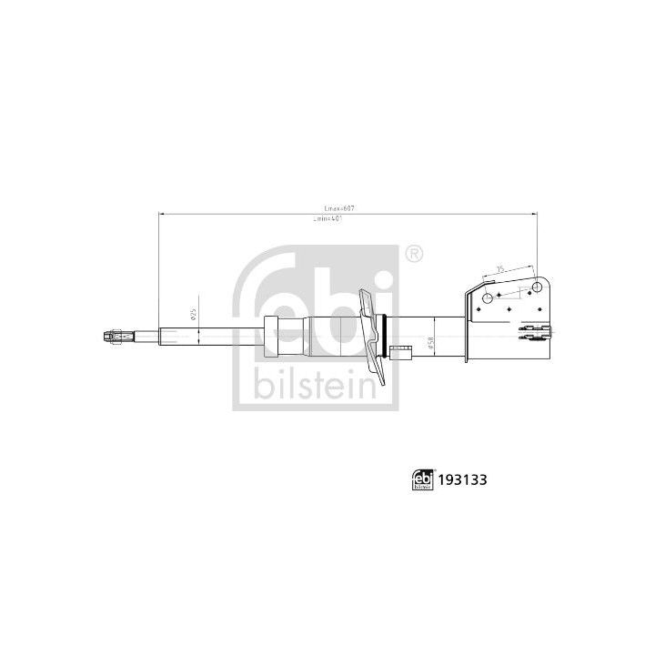Amortizatorius FEBI BILSTEIN 193133