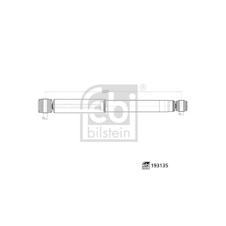 Amortizatorius FEBI BILSTEIN 193135