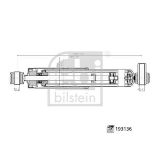 Amortizatorius FEBI BILSTEIN 193136
