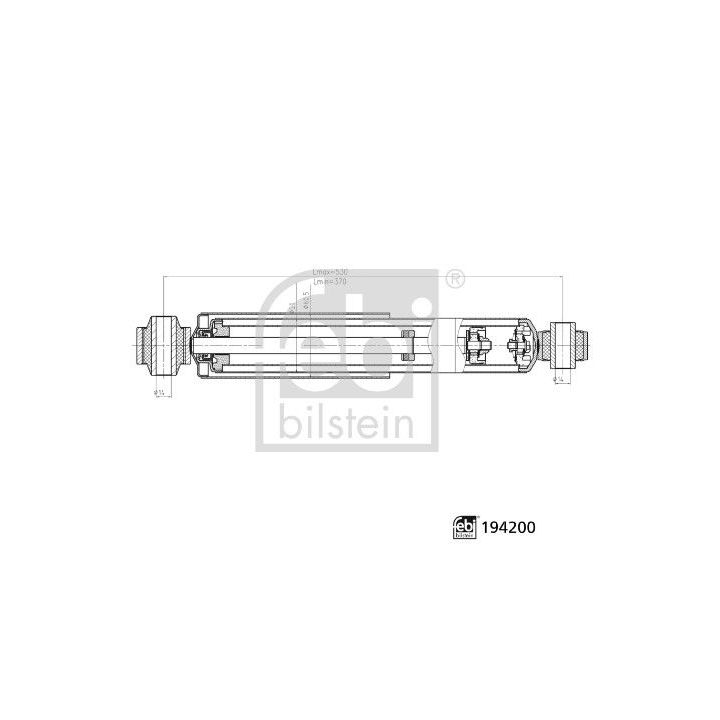 Amortizatorius FEBI BILSTEIN 194200