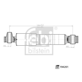 Amortizatorius FEBI BILSTEIN 194201