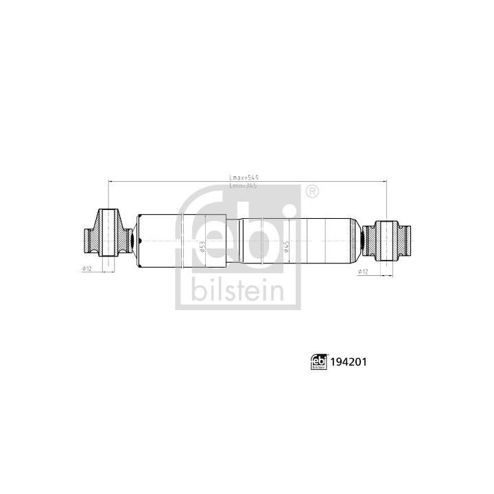 Amortizatorius FEBI BILSTEIN 194201