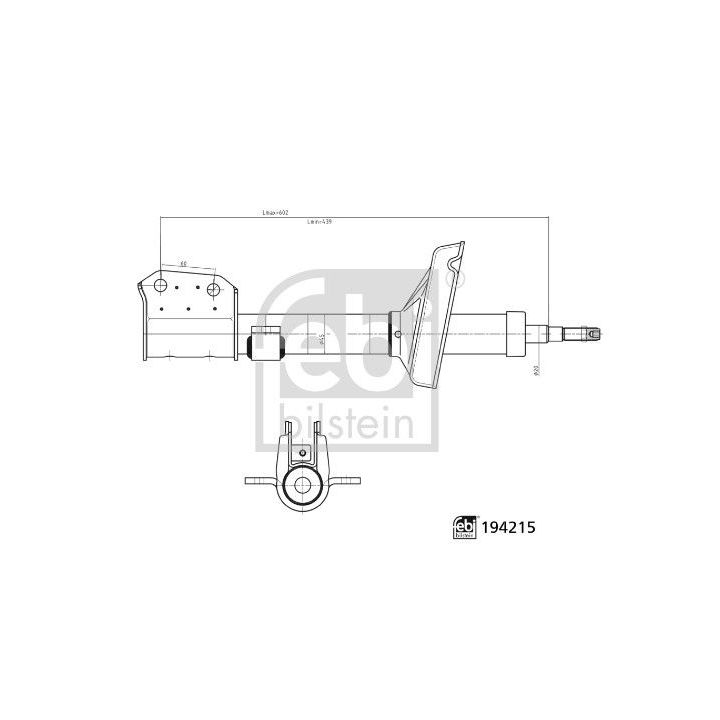 Amortizatorius FEBI BILSTEIN 194215