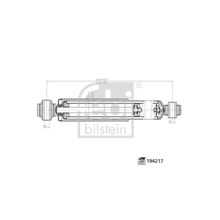 Amortizatorius FEBI BILSTEIN 194217