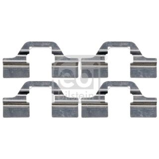 Priedų komplektas, diskinių stabdžių trinkelės FEBI BILSTEIN 185278