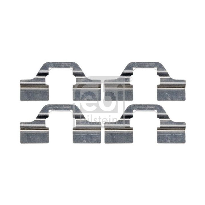 Priedų komplektas, diskinių stabdžių trinkelės FEBI BILSTEIN 185278