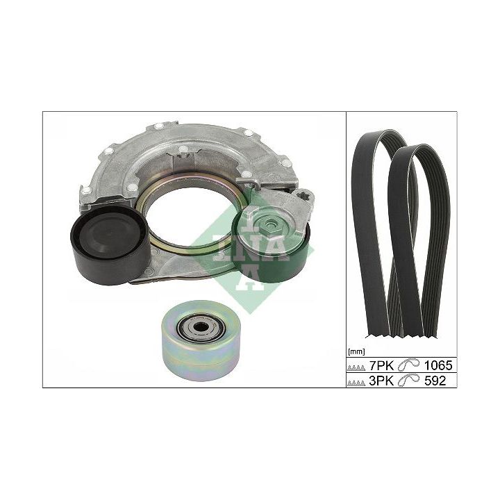 V formos rumbuotas diržas, komplektas Schaeffler INA 529 0560 10