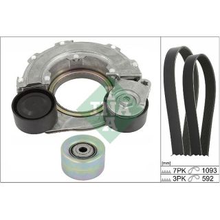 V formos rumbuotas diržas, komplektas Schaeffler INA 529 0561 10