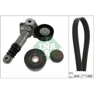 V formos rumbuotas diržas, komplektas Schaeffler INA 529 0584 10