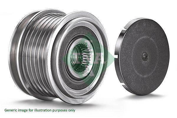 Laisvos eigos sankaba, kint. sr. generatorius Schaeffler INA 535 0374 10