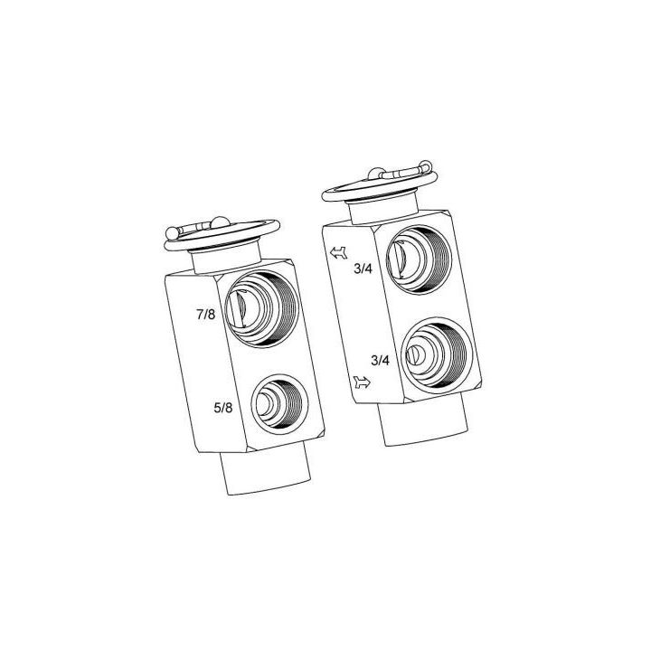 Išsiplėtimo vožtuvas, oro kondicionavimas NRF 38391