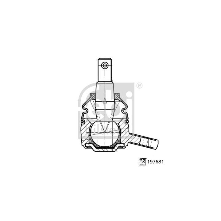Šarnyras / girgždukas FEBI BILSTEIN 197681