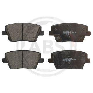 Stabdžių trinkelių rinkinys, diskinis stabdys A.B.S. 35451