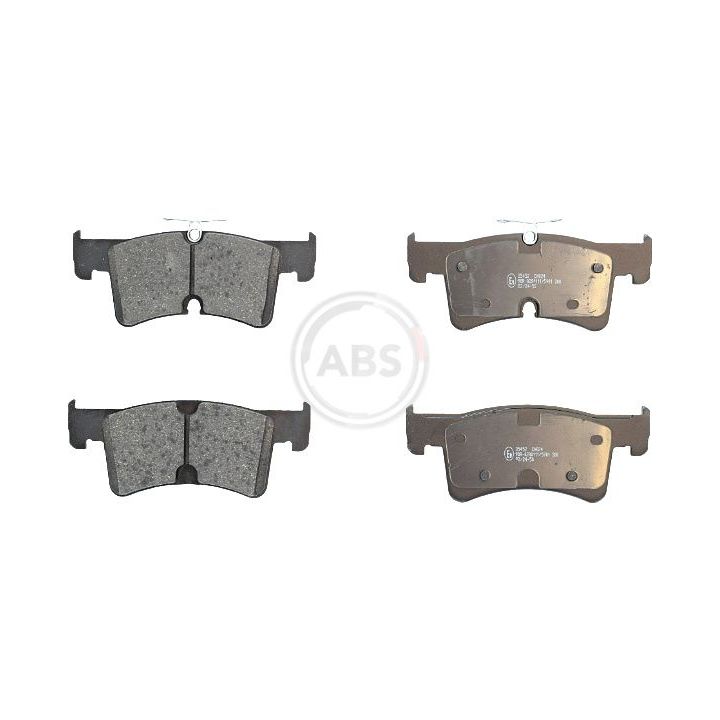 Stabdžių trinkelių rinkinys, diskinis stabdys A.B.S. 35452