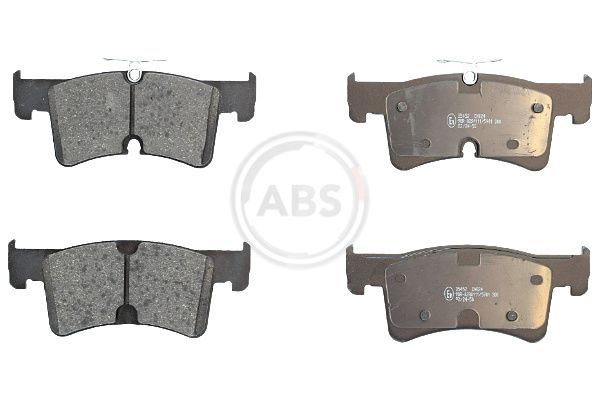 Stabdžių trinkelių rinkinys, diskinis stabdys A.B.S. 35452