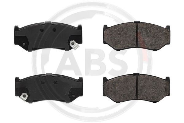 Stabdžių trinkelių rinkinys, diskinis stabdys A.B.S. 35456