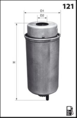 Kuro filtras MECAFILTER ELG5726