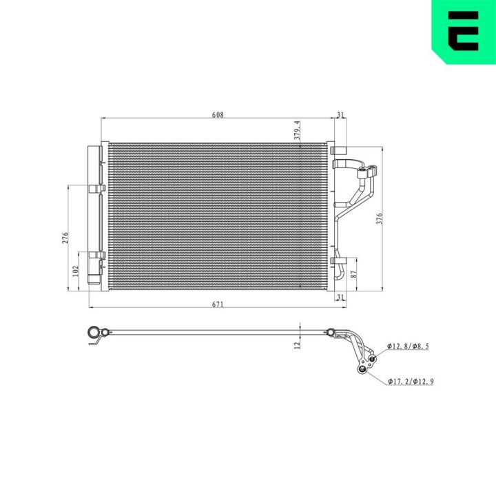 Kondensatorius, oro kondicionierius ERA 667317