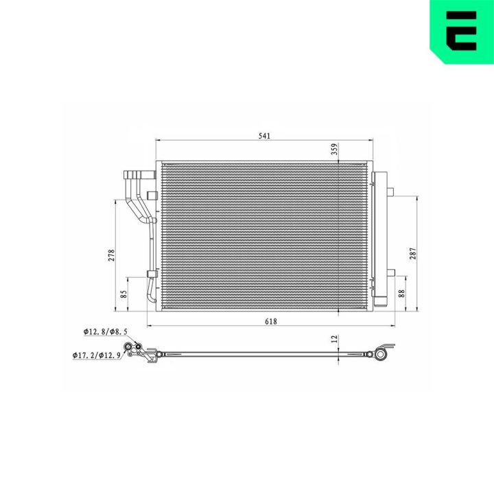 Kondensatorius, oro kondicionierius ERA 667373