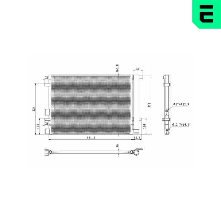 Kondensatorius, oro kondicionierius ERA 667378