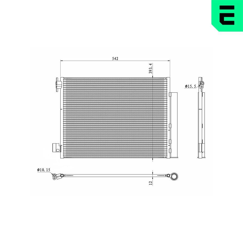 Kondensatorius, oro kondicionierius ERA 667381
