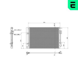 Kondensatorius, oro kondicionierius ERA 667386
