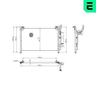 Kondensatorius, oro kondicionierius ERA 667392