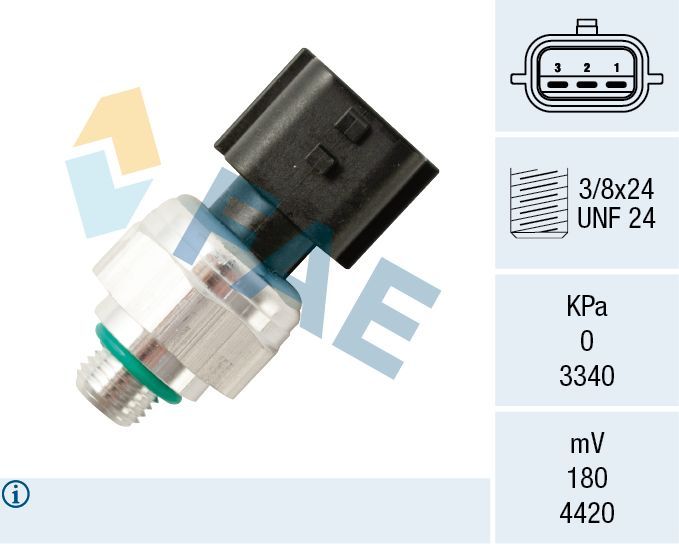 Slėgio jungiklis, oro kondicionavimas FAE 15817