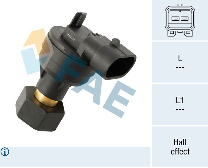 Jutiklis, greitis FAE 76012