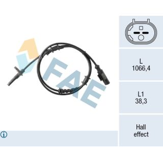 Jutiklis, rato greitis FAE 78651