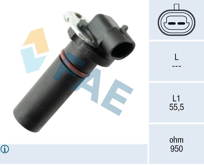 Jutiklis, alkūninio veleno impulsas FAE 79270