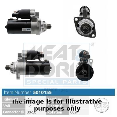 Starteris MEAT & DORIA 5010155G