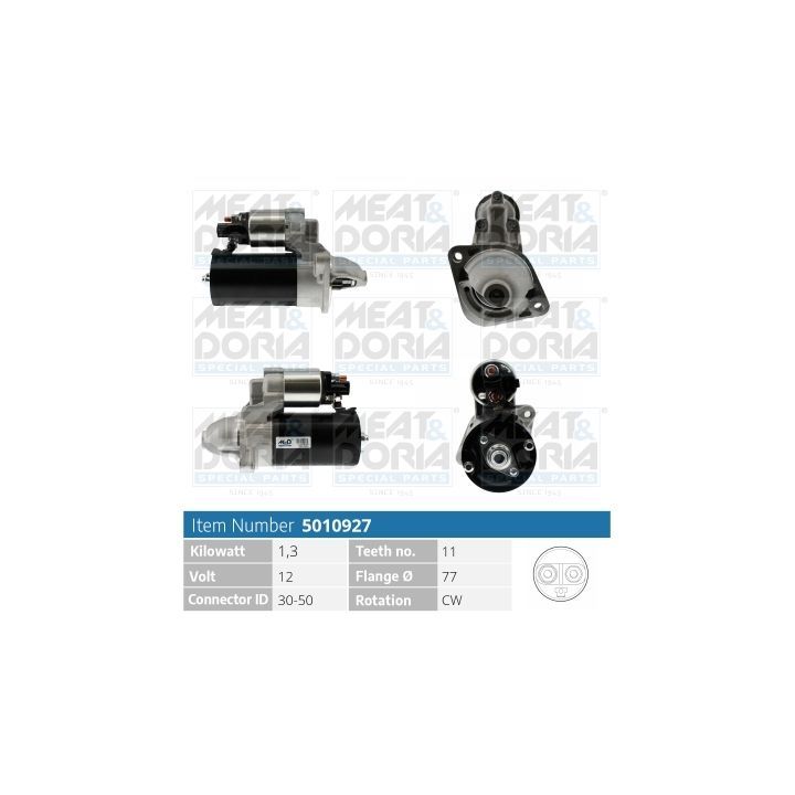 Starteris MEAT & DORIA 5010927